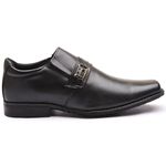 Sapato Flex-System Masculino Calvest em Couro Preto - 1700F003