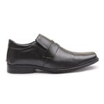 Sapato Flex-System Masculino Calvest em Couro Preto - 1700F001
