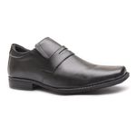 Sapato Flex-System Masculino Calvest em Couro Preto - 1700F001