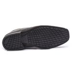 Sapato Flex-System Masculino Calvest em Couro Preto de amarrar - 1700F019