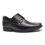 Sapato Flex-System Masculino Calvest em Couro Preto de amarrar - 1700F019