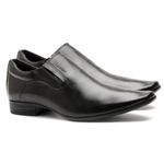 Sapato Social Masculino Calvest em Couro de Calçar Preto Estilo Italiano - 1100D760