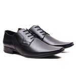 Sapato Social Calvest em Couro Carneiro de amarrar -1100D347-PTO
