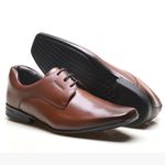 Sapato Social Masculino Calvest em Couro Havana Tradicional de Amarrar - 2305B848