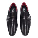 Sapato Social Masculino Calvest em Couro Preto - 1930F235 preto