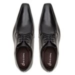 Sapato Social Masculino Bigioni Clássico 300 Natural Preto preto