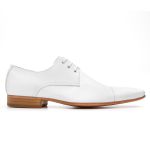 Sapato Social Masculino Bigioni Clássico 307 Mestiço Branco