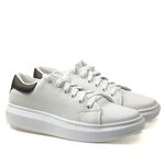 Tênis Masculino em Material Tecnológico Branco 3006