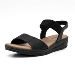 Sandalia Feminina Usaflex Preto