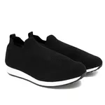 Tênis Usaflex Slip On Leveza Praticidade e Conforto Premium Preto