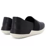 Tênis Usaflex Slip On Feminino Praticidade Conforto Premium Preto