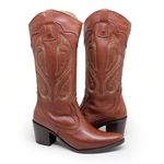  Bota de Salto Baixo Feminina Classic Perlatto Mouro