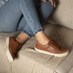 Tênis Casual Brara - Marrom