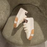 Tênis Sneaker Feminino Portofino - Off White/Baunilha