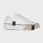 Sneakers Lançamento Branco Ajuste em Velcro