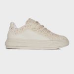 Tênis Sneaker Bege Estiloso Confortável 