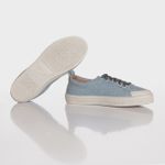 Tênis feminino Azul Petróleo casual confortável estiloso