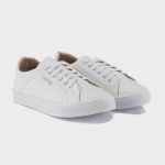 Tênis Casual Feminino Branco Leve Confortável