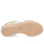 Sandalia Feminina Usaflex Dourada