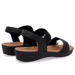 Sandalia Feminina Usaflex Preto