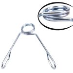 Barra W Musculação 120 Cm Academia Presilhas Exercícios