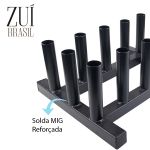 Suporte De Barras Expositor De Chão Para 12 Barra Academia Zuí Brasil