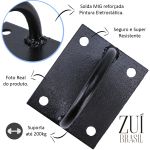 Suporte Parede Trx Saco Boxe Argola Suspensão Corda Naval Zuí Brasil