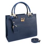 Kit Bolsa Feminina Castelo Relax Azul Marinho- Zuí Brasil