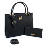 Kit Bolsa Feminina Castelo Relax Preto - Zuí Brasil
