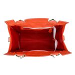 Kit Bolsa Feminina Castelo Relax Laranja - Zuí Brasil