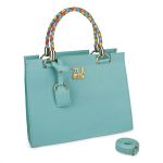 Kit Bolsa Feminina Castelo Relax Azul Turquesa - Zuí Brasil