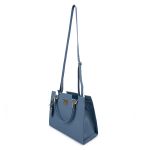 Kit Bolsa Feminina Castelo Relax Azul Aço - Zuí Brasil 