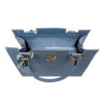 Kit Bolsa Feminina Castelo Relax Azul Aço - Zuí Brasil 