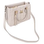 Bolsa Feminina Luxo Lorena Linea Off White Zuí Brasil 
