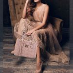 Bolsa Feminina Luxo Lorena Linea Rosa Zuí Brasil