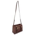 Bolsa Feminina Luxo Lorena Geométrico Caramelo Zuí Brasil