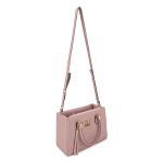 Bolsa Feminina Luxo Lorena Geométrico Rosa Zuí Brasil 