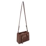 Bolsa Feminina Luxo Lorena Triângulo Caramelo Zuí Brasil 