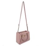 Bolsa Feminina Luxo Lorena Triângulo Rosa Zuí Brasil 