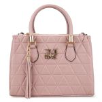 Bolsa Feminina Luxo Lorena Triângulo Rosa Zuí Brasil 