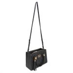 Bolsa Feminina Luxo Lorena Triângulo Preto Zuí Brasil