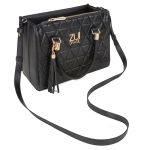 Bolsa Feminina Luxo Lorena Triângulo Preto Zuí Brasil