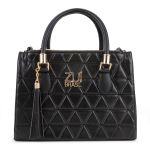 Bolsa Feminina Luxo Lorena Triângulo Preto Zuí Brasil