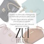 Bolsa Feminina Luxo Lorena Xadrez Preto Zuí Brasil
