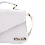 Bolsa Mini Bag Branca Zuí Brasil