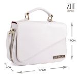 Bolsa Mini Bag Branca Zuí Brasil