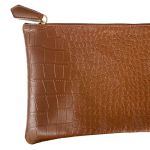Bolsa Feminina Carteiro De Mão Festa Clutch Caramelo Zuí Brasil
