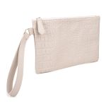 Bolsa Feminina Carteiro De Mão Festa Clutch Off White Zuí Brasil 