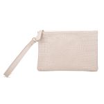 Bolsa Feminina Carteiro De Mão Festa Clutch Off White Zuí Brasil 