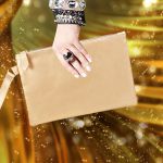 Bolsa Feminina Carteiro De Mão Festa Clutch Dourada Zuí Brasil